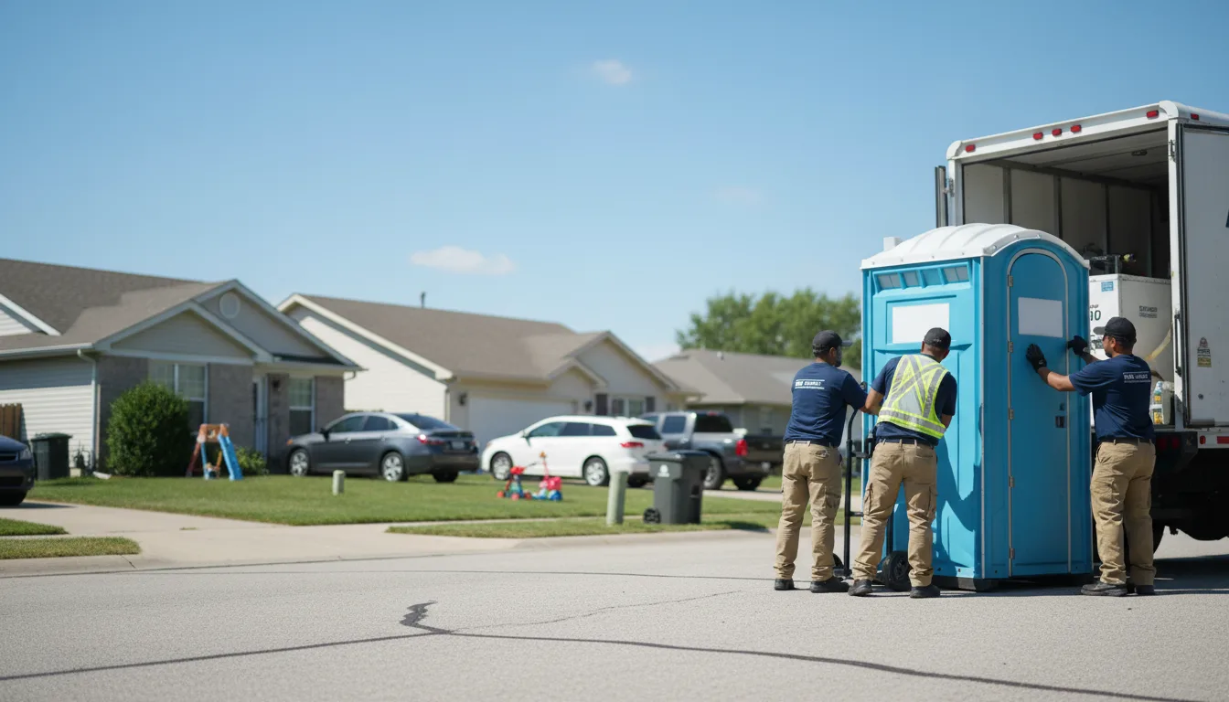 Standard Porta Potty Rentals in Findlay, IL near me